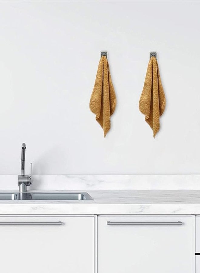 Aroja Punch Free Towel Plug Holder Bathroom Organizer Rack Towels Storage Wash Cloth Clip Bathroom Kitchen Accessories (6) - Image 3